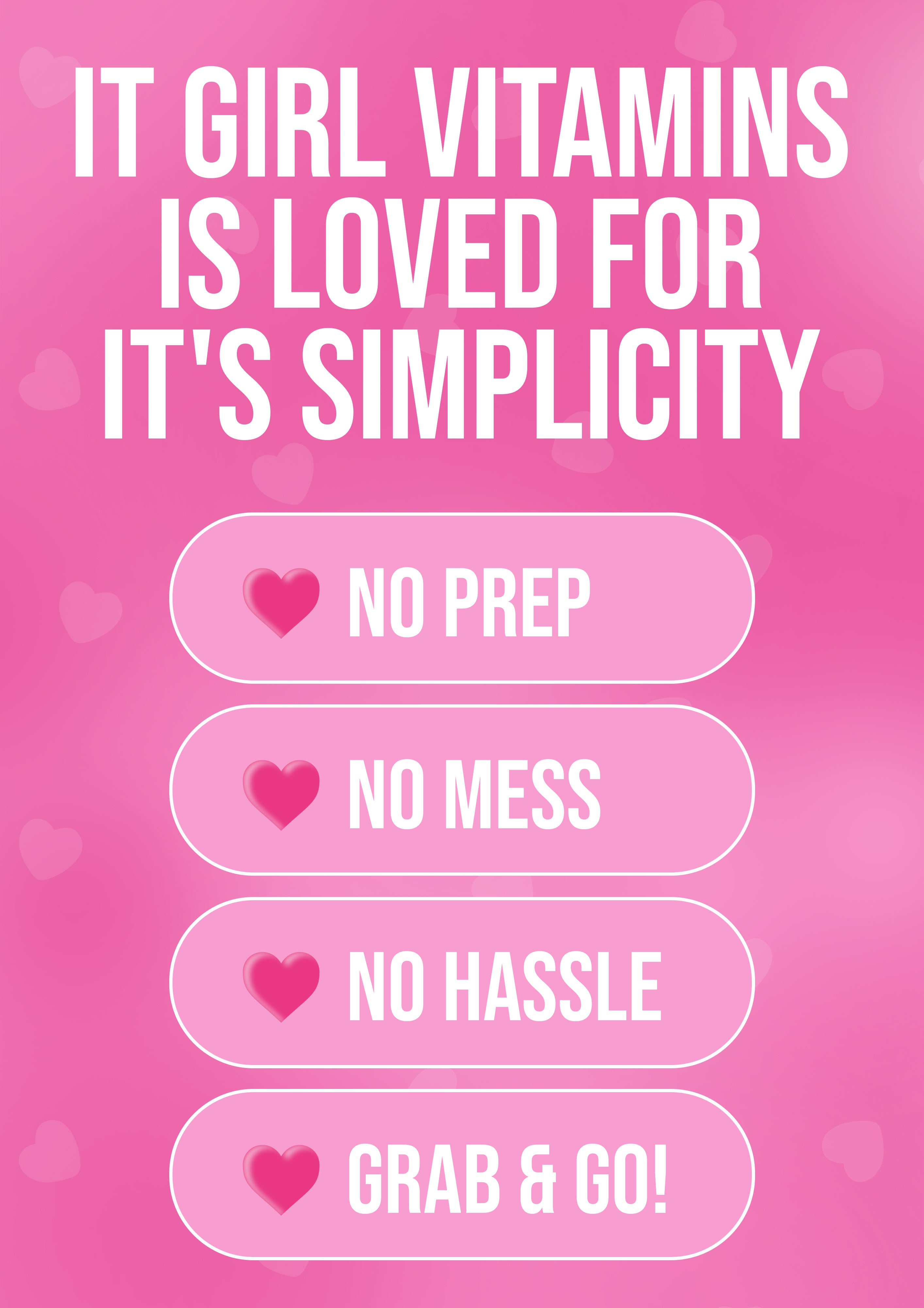 It Girl Beauty Lollipops - Collagen Peptides & Vitamin C Healthy Candy for Skin, Hair, Nails