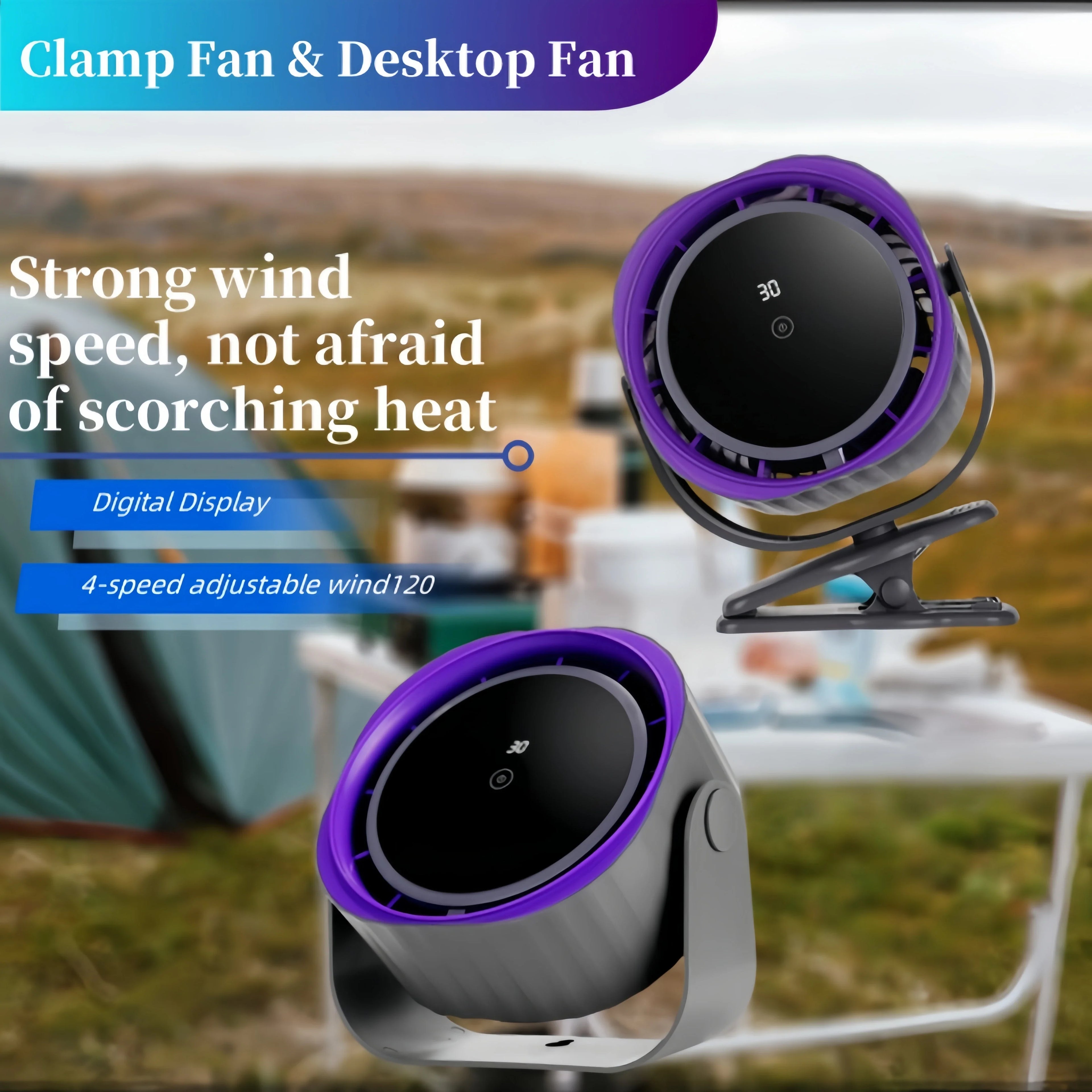 Chic Breeze Clip Fan