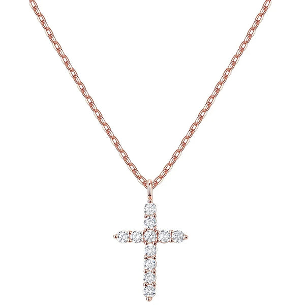 Blessed Cross Necklace for Women