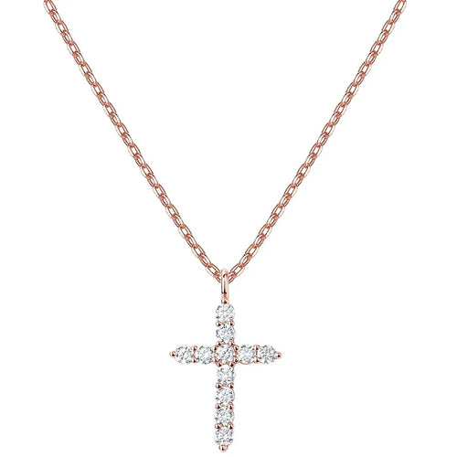 Blessed Cross Necklace for Women