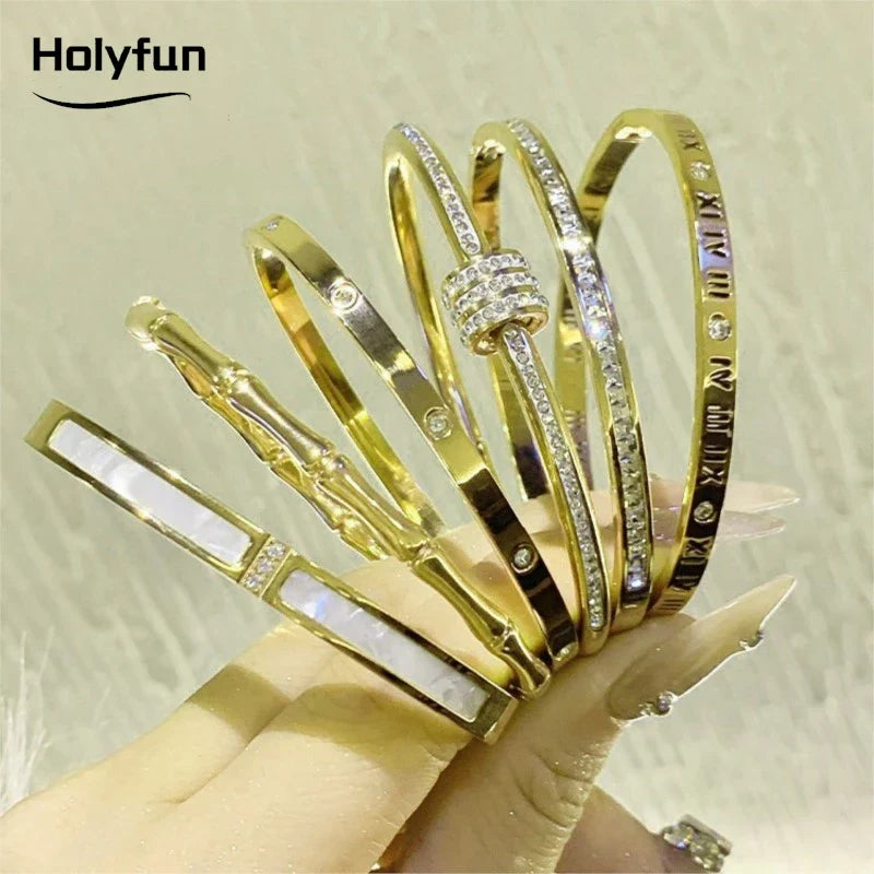 Glam Gold Sparkle Bracelet