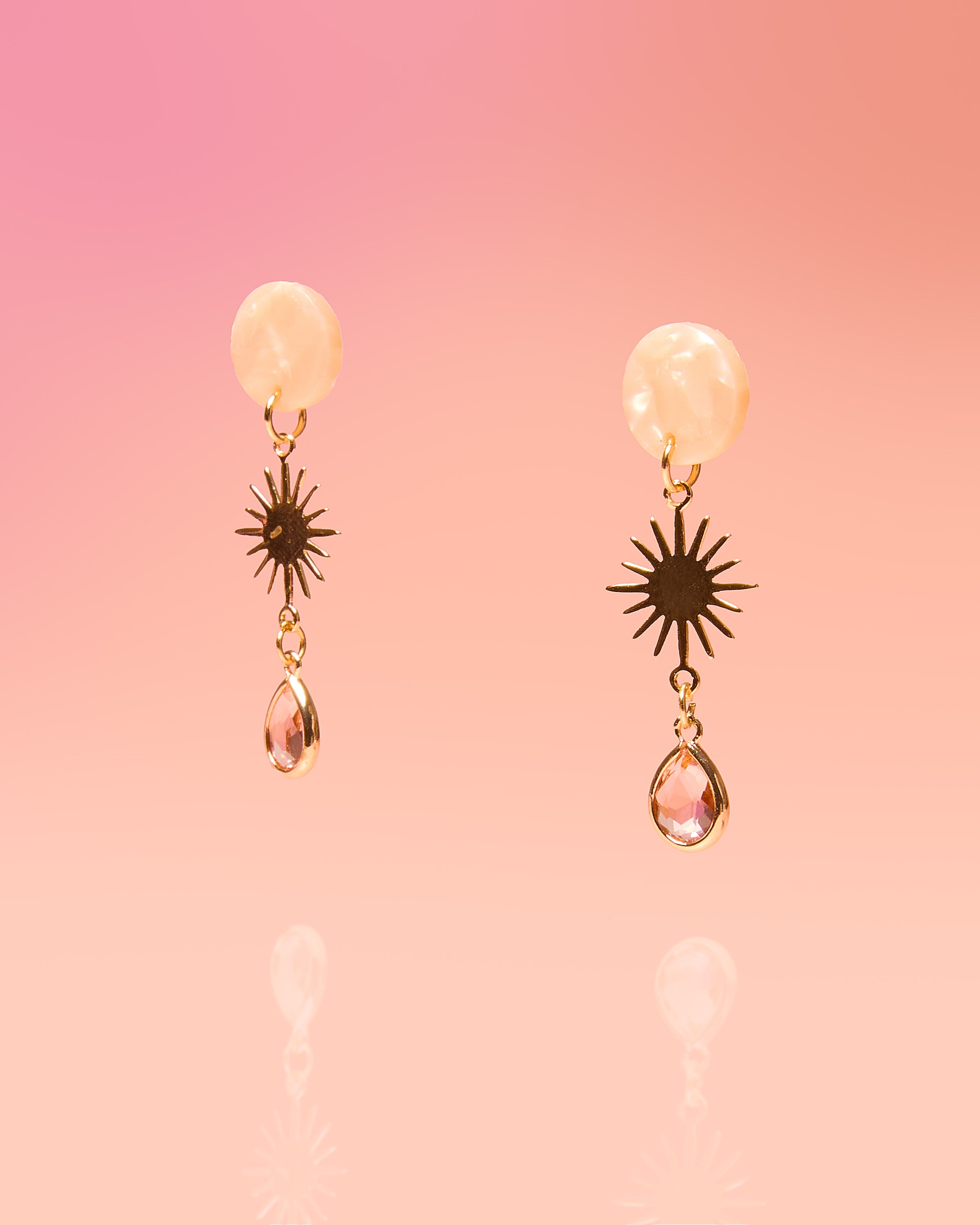 Stellar Celestial Sunburst Dangles