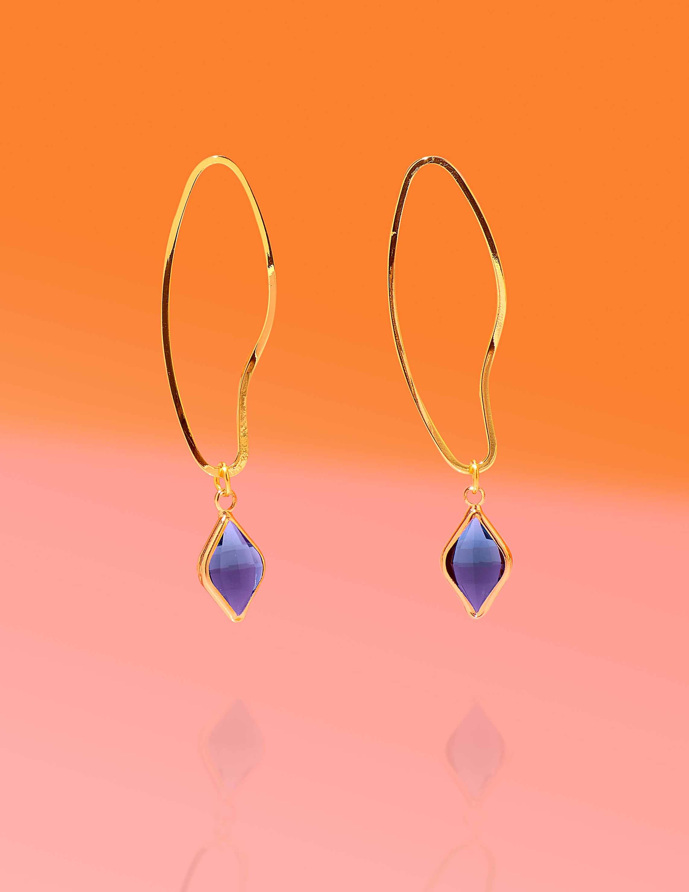 Abstract Dainty Hoop