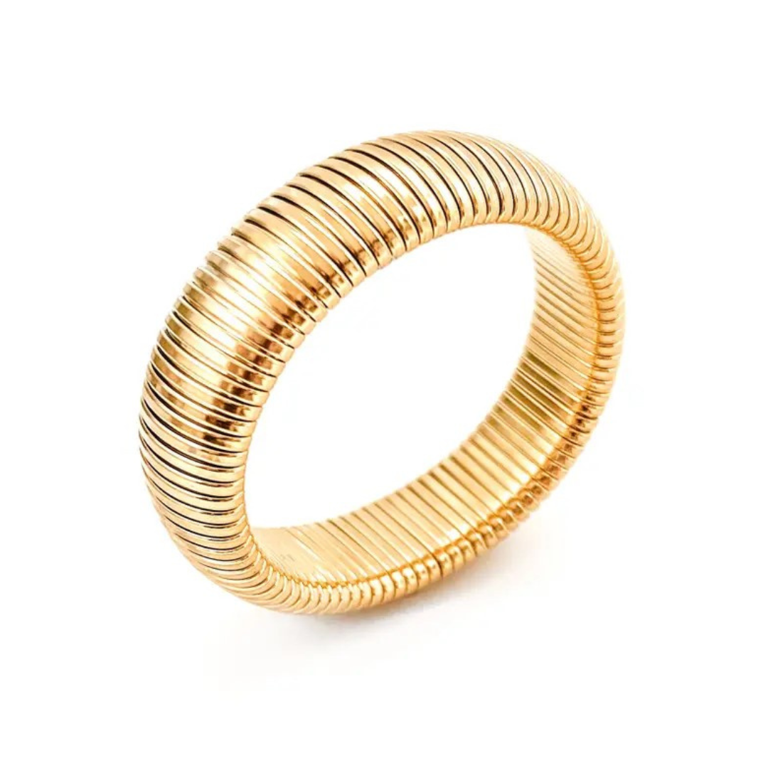 Trending 18k/Stainless Steel NON-TARNISH Chunky Bracelet
