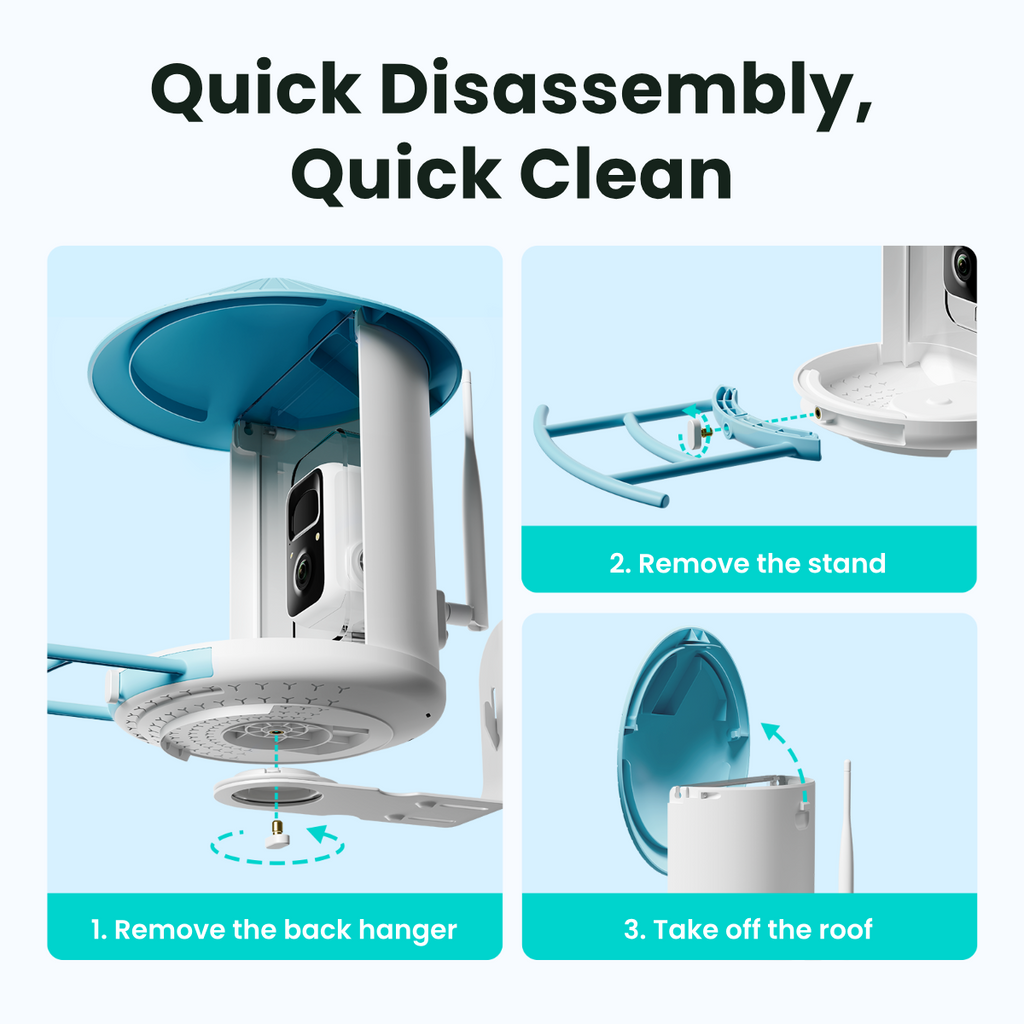 Birdfy Feeder - AI-Powered Smart Bird Feeder with Camera