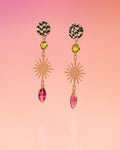 Riza Edgy Dangle Earrings