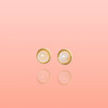 Maria Rose Quarts Studs Water Resistant